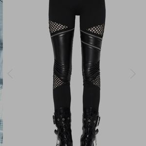 Killstar Neo Noir Leggings XL